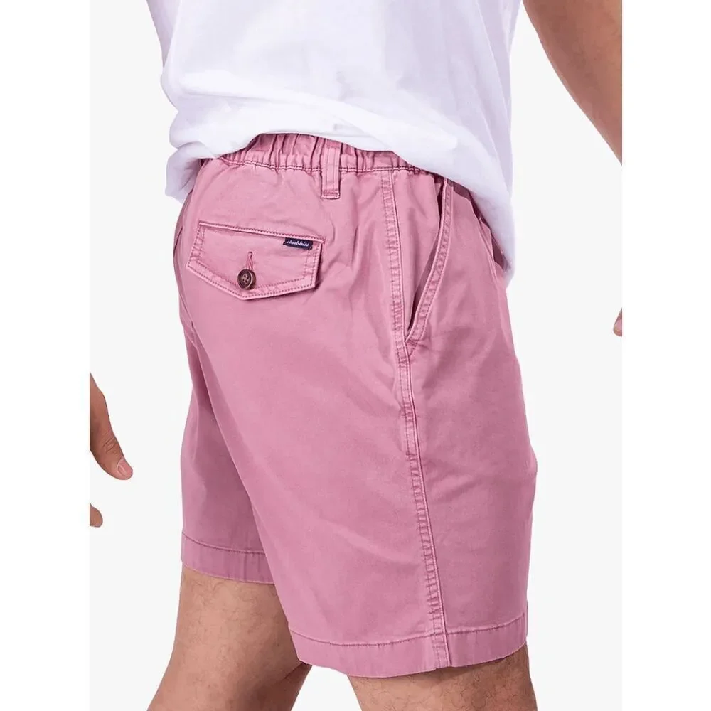 Chubbies NWT Dahlia's Original Stretch Twill Shorts Pink 7